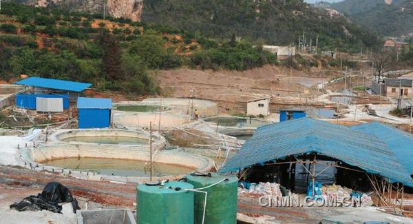 南裕公司料坑廢水處置點
