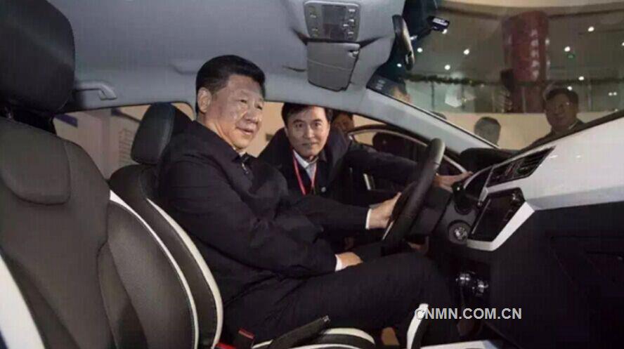 習(xí)大大試乘江淮電動車