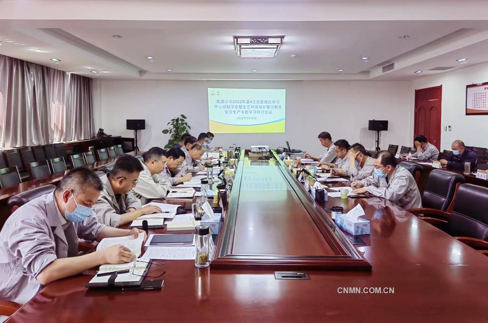 中色東方黨委理論學(xué)習(xí)中心組舉行2022年第4次專(zhuān)題學(xué)習(xí)深入學(xué)習(xí)貫徹習(xí)近平生態(tài)文明思想